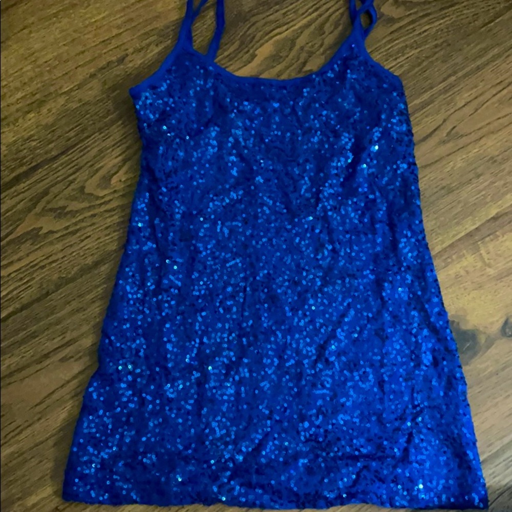 Inc sequined top